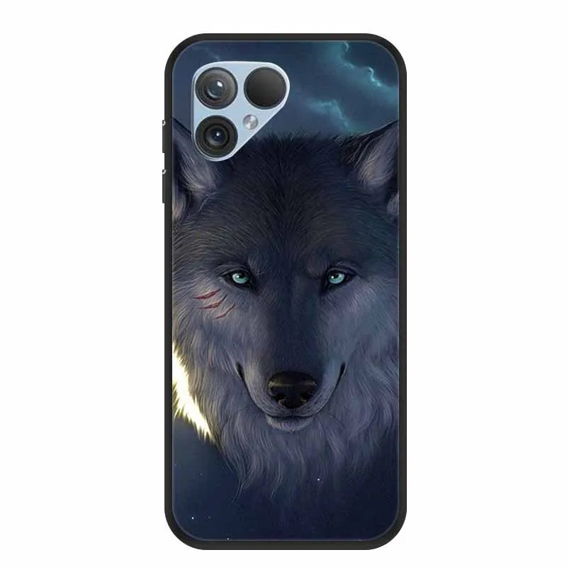 For Fairphone 5 Case 6.46" TPU Soft Silicone Bumper Luxury Back Cover Phone Cases for Fairphone5 5G Flower Cute Shockproof Coque