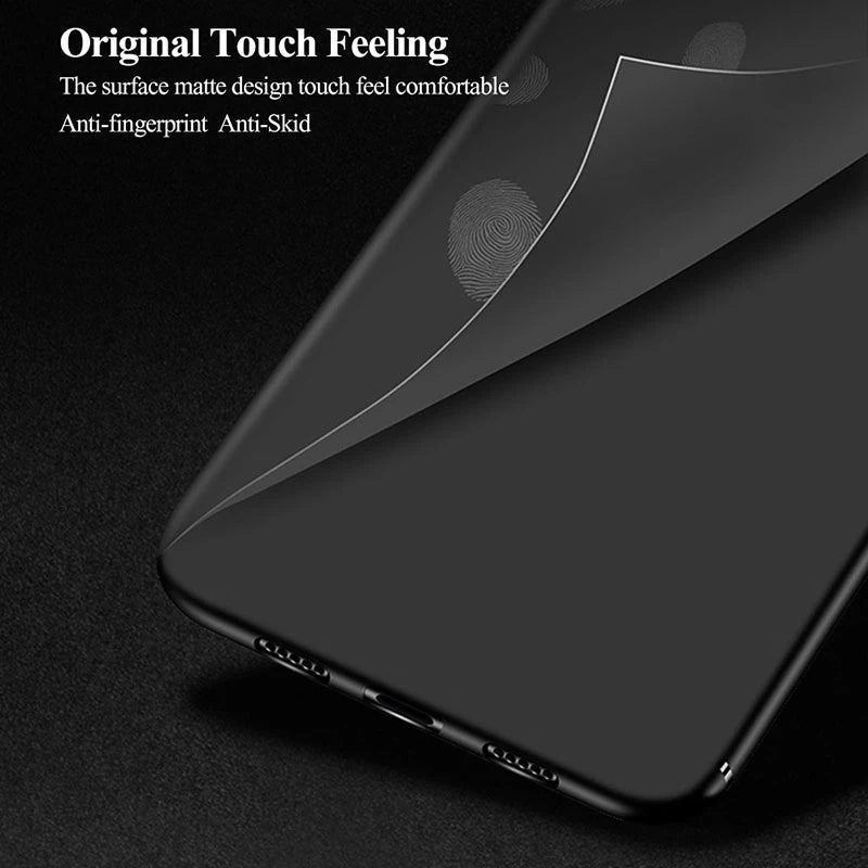 for Asus ROG Phone 6 Case Matte Soft Silicone Back Phone Cases For Asus ROG Phone6 Black TPU Shockproof Case