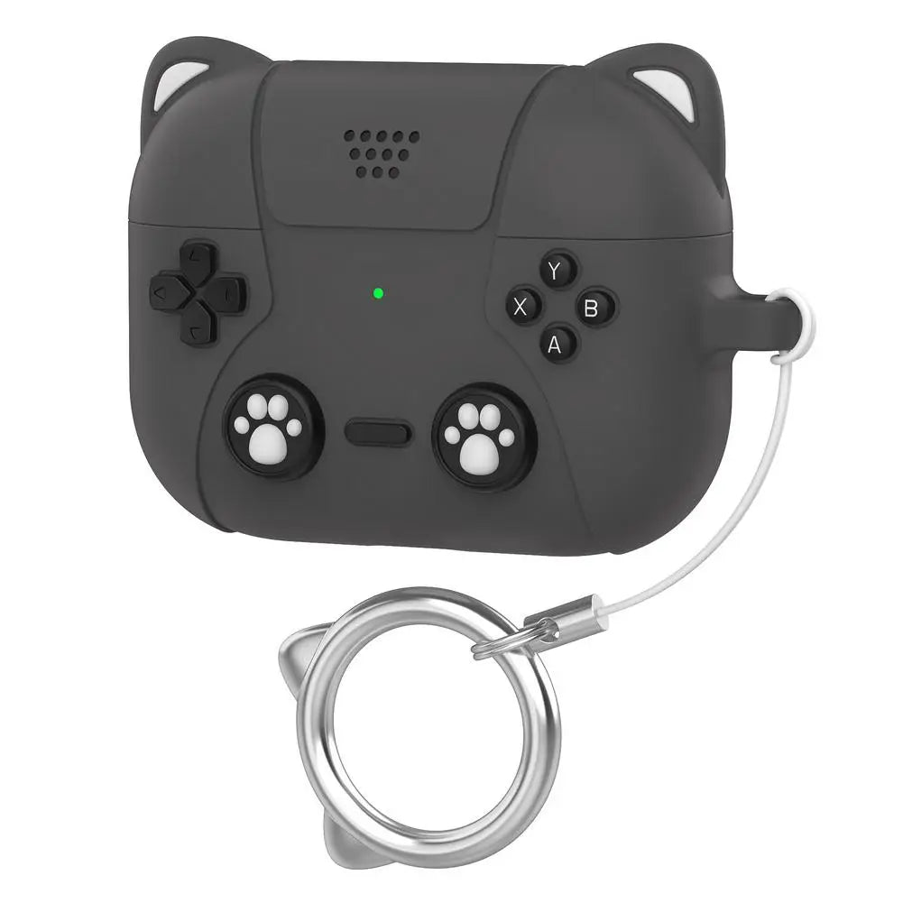 For AirPods Pro 3 Case Cover with Metal Buckle Luxury TPU Protective Full Cover Case Shockproof Scratchproof