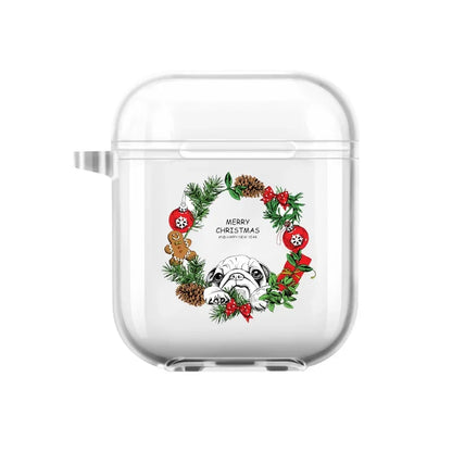 Christmas Santa Elk Earphone Case for Airpods 4th 3rd 2 Pro Shockproof Cover for Airpod 2 3 1 Protective Accessorie Shell Fundas