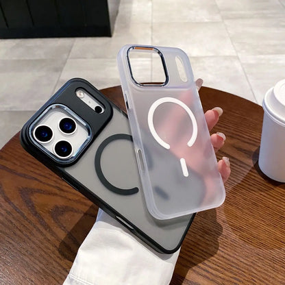 High Quality Magnetic Multicolored Style Phone Case For iPhone 17 16 15 14 13 Pro Max Plus Anti-drop Anti-slip Protective Case