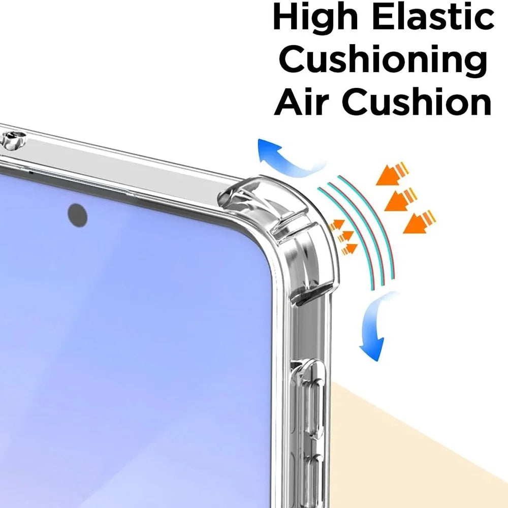 Transparent Phone Case High Definition Shockproof Corner Protection Phone Covers for IPhone 17 ProMax/17 Air/17 Pro/17