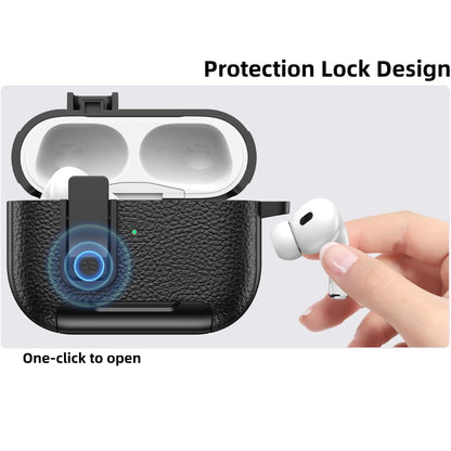 for AirPods Pro 3 Case with Phone Stand&Safety Lock Shockproof Protective Cover with Cleaner Kit for Women Men for AirPods Pro 3