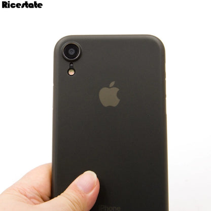 Ultra thin Fundas Phone case For iphone iphone XR X R Rubber back cover For iphone X XR XS Max PP Hard Cases