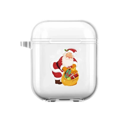 Christmas Santa Elk Earphone Case for Airpods 4th 3rd 2 Pro Shockproof Cover for Airpod 2 3 1 Protective Accessorie Shell Fundas