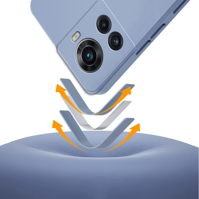 Original Liquid Phone Cases for Oneplus 10R 10 R 5G Soft Silicone Fundas One Plus 10R OnePlus10 R Shockproof Fashion Back Cover