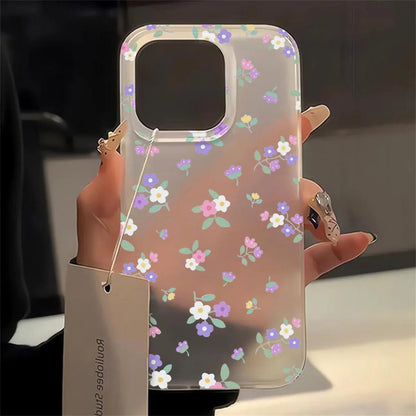 Flower Matte Case For iPhone 17 Cases iPhone 17 Air 16 Pro Max 12 14 11 13 15 Fundas Soft Shockproof Cover Leopard Phone Bumper