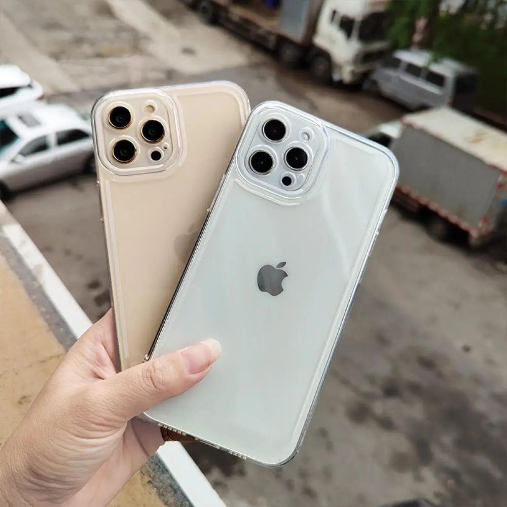 TPU Soft Phone Case For iPhone 17 Pro Max 17 Air 17 Pro Clear Cover For iPhone 17 Luxury Transparent Protective Shell Accessory