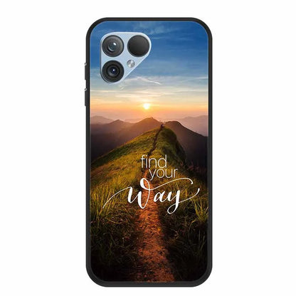 For Fairphone 5 Case 6.46" TPU Soft Silicone Bumper Luxury Back Cover Phone Cases for Fairphone5 5G Flower Cute Shockproof Coque