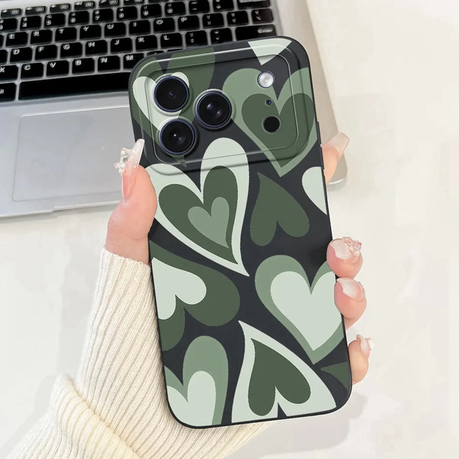 Cutie case for iPhone 17 Pro Max 17 Air Soft Silicone Shockproof Cases For iPhone17 17Pro 17Air Covers Bumpers