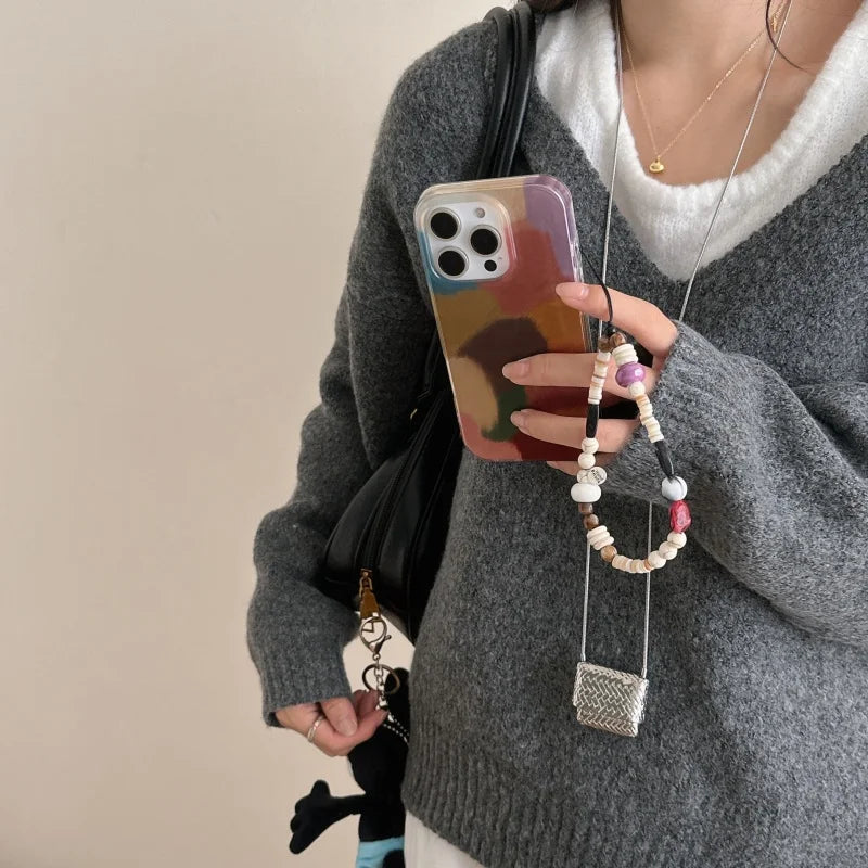 For iPhone16 16pro 16Promax 15 15pro 15Promax 14 14pro 14Promax 13 13Pro 13Promax Phone Case,Multicolor color,Full Cover