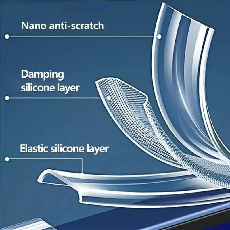 Soft Silicone TPU Phone Case For iPhone 17 Pro Max Anti-fall Transparent Phone Cover For  iPhone17 17 Pro 17Air Shockproof Cases