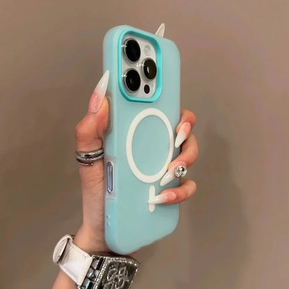 Luxury Candy For Magsafe Wireless Charge Matte Phone Case For iPhone 11 12 13 14 15 16 Pro Max Plus Magnetic Bumper Cases Cover