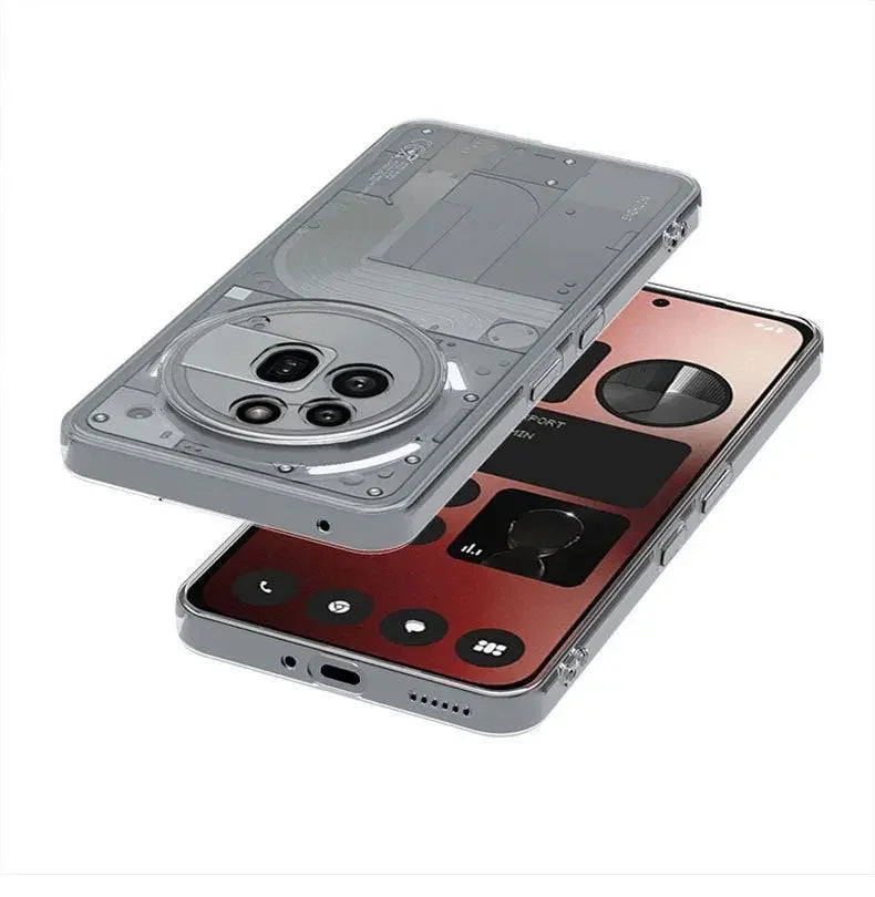 Simple Slim Soft TPU Clear Transparent Phone Cases For Nothing Phone 3A Pro Case Phone3APro 3APro 5G Cover Fundas Capa 3 A Coque