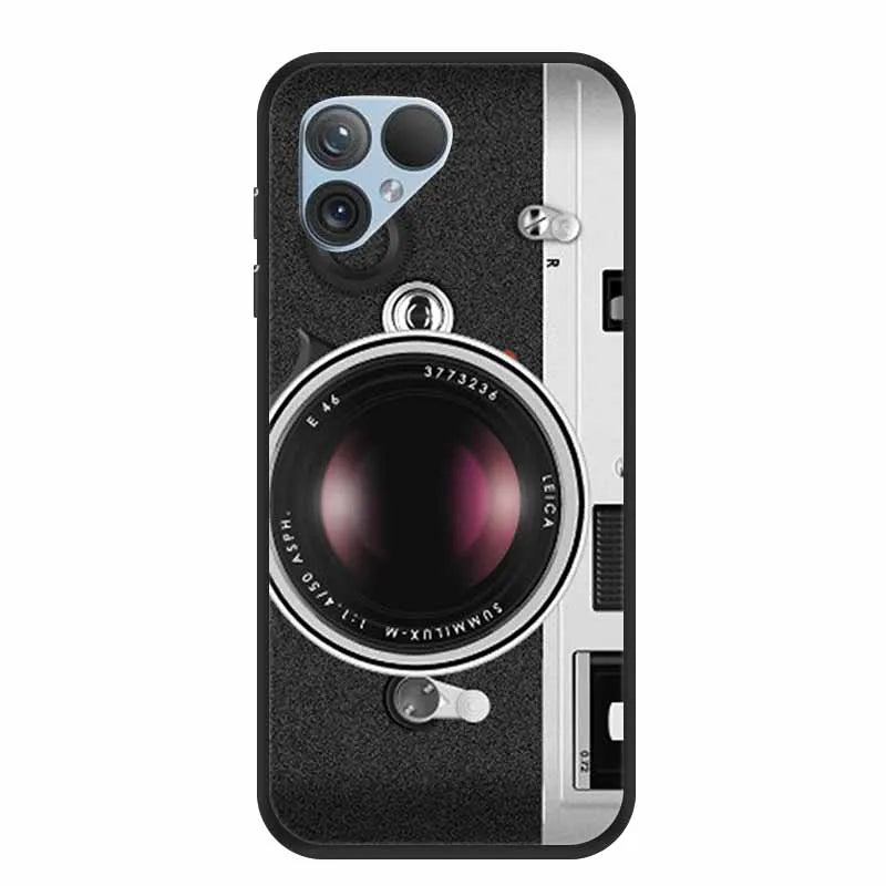 For Fairphone 5 Case 6.46" TPU Soft Silicone Bumper Luxury Back Cover Phone Cases for Fairphone5 5G Flower Cute Shockproof Coque