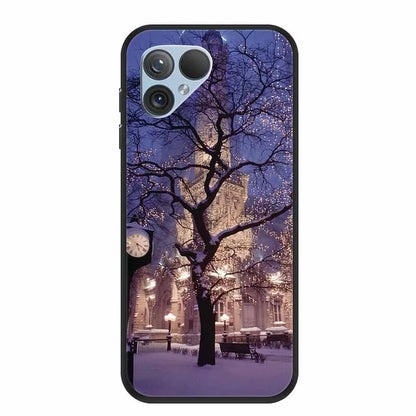 For Fairphone 5 Case 6.46" TPU Soft Silicone Bumper Luxury Back Cover Phone Cases for Fairphone5 5G Flower Cute Shockproof Coque