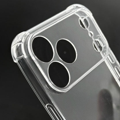 17Pro Shockproof Phone Cases Transparent Corner Protectors Phone Cover for IPhone 17/17 Air/17 Pro/17 ProMax Anti-scratch Case