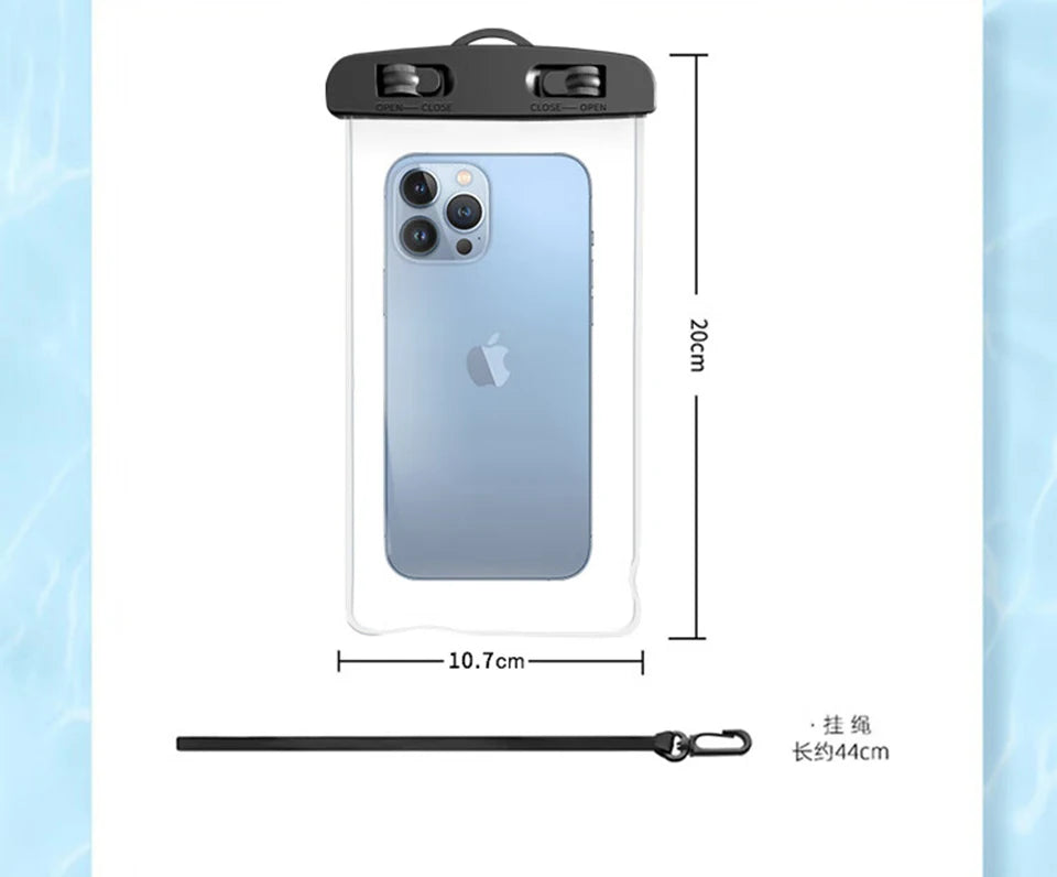 Waterproof Phone Case Swimming Water Proof Bag Universal Underwater Phone Protector Pouch Cover For iPhone 11 12 13 14 Pro Max X