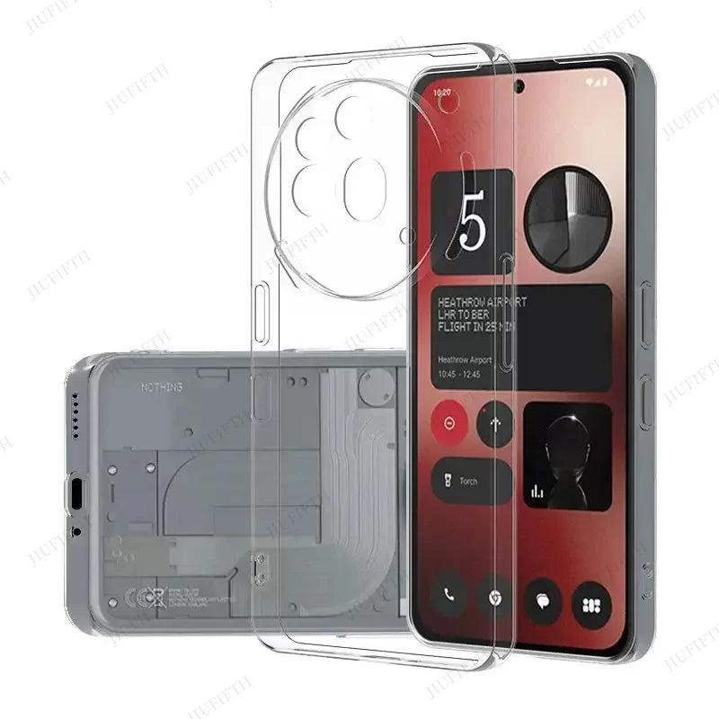 Simple Slim Soft TPU Clear Transparent Phone Cases For Nothing Phone 3A Pro Case Phone3APro 3APro 5G Cover Fundas Capa 3 A Coque