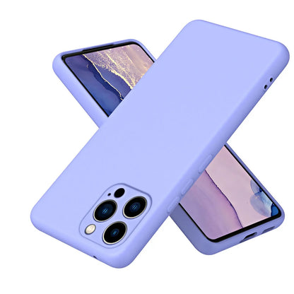 Liquid Silicone Phone Case For iPhone 11 12 13 mini 14 15 Pro Max 15 Plus Camera Protection Soft Cover Cases