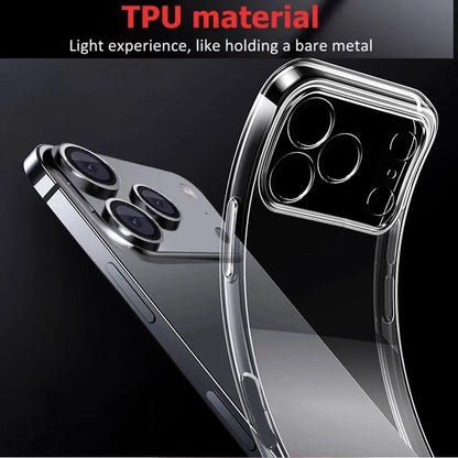 Soft Silicone TPU Phone Case For iPhone 17 Pro Max Anti-fall Transparent Phone Cover For  iPhone17 17 Pro 17Air Shockproof Cases