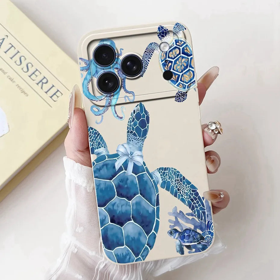 Cutie case for iPhone 17 Pro Max 17 Air Soft Silicone Shockproof Cases For iPhone17 17Pro 17Air Covers Bumpers