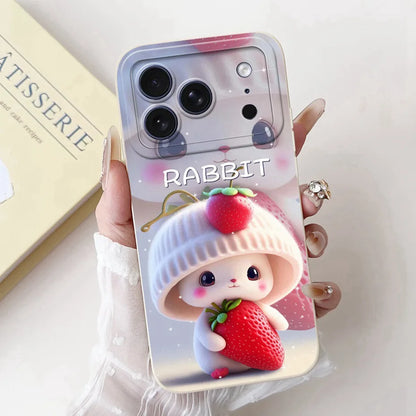 Cutie case for iPhone 17 Pro Max 17 Air Soft Silicone Shockproof Cases For iPhone17 17Pro 17Air Covers Bumpers