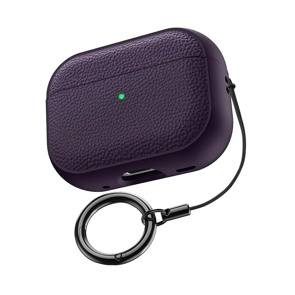 For AirPods Pro 3 Case Cover with Metal Buckle Luxury TPU Protective Full Cover Case Shockproof Scratchproof