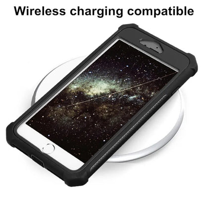 Heavy Duty Protection Urban Doom Armor PC+TPU Case for iPhone 16 15 14 13 12 11 Pro Max Plus Transparent Shockproof Cover