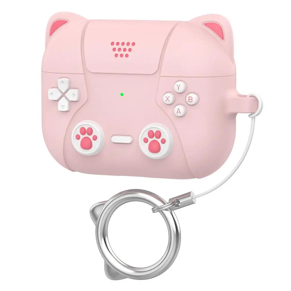 For AirPods Pro 3 Case Cover with Metal Buckle Luxury TPU Protective Full Cover Case Shockproof Scratchproof