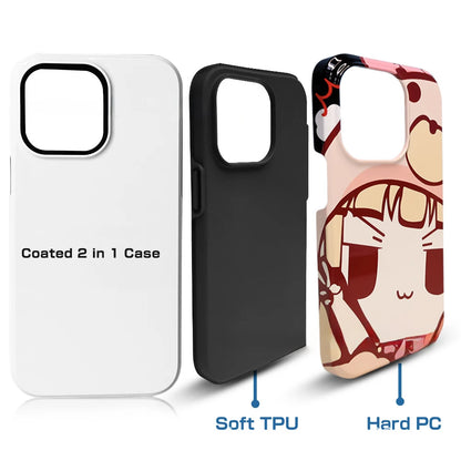Korean Custom Image Tough Phone Case for iPhone 16 15 14 13 12 Pro Max Plus  11 Cover Personalized Design Picture DIY Photo