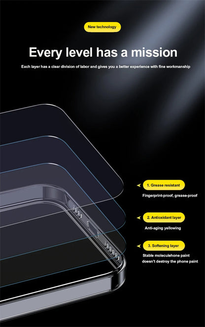 Transparent Phone Case For iPhone 11 12 13 14 15 Pro Max Case Silicone Soft Cover For iPhone  X XS Max XR 8 7 Plus Back Cover