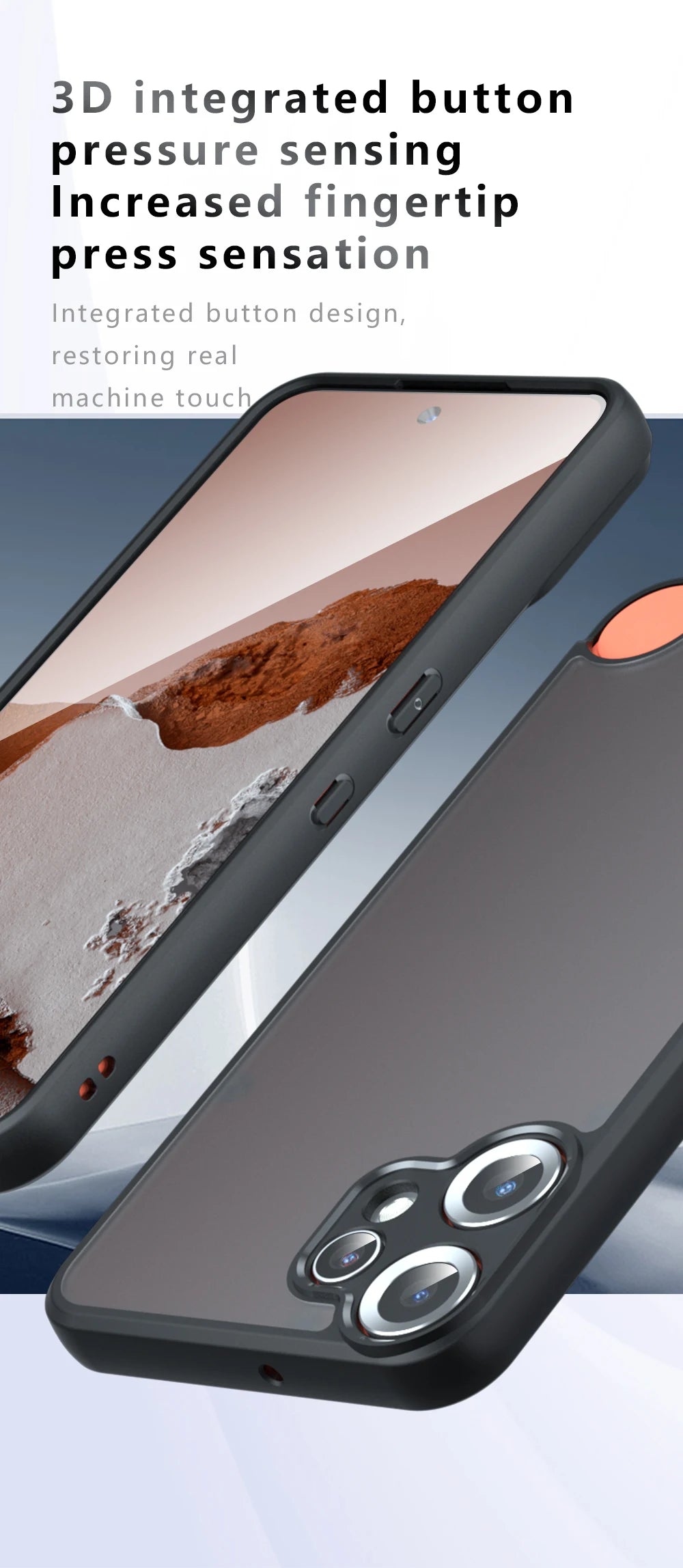 Matte Shockproof Phone Case for Nothing CMF Phone 2 Pro Hard Bumper Soft Clear Back Cover Cases for Nothing CMF Phone 2Pro