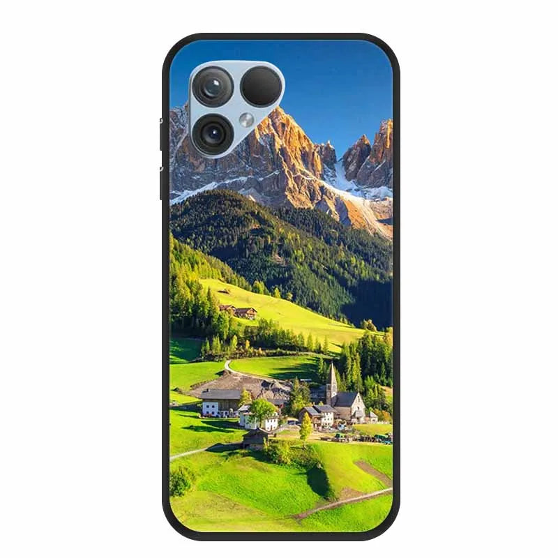 For Fairphone 5 Case 6.46" TPU Soft Silicone Bumper Luxury Back Cover Phone Cases for Fairphone5 5G Flower Cute Shockproof Coque