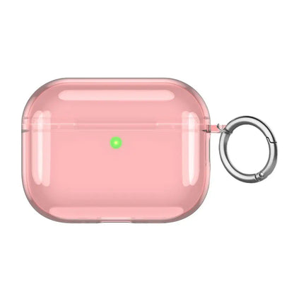 For AirPods Pro 3 Transparent Full Protective Shockproof Case Soft TPU Clear Headphone Cover With Keychain For Airpods Pro 3