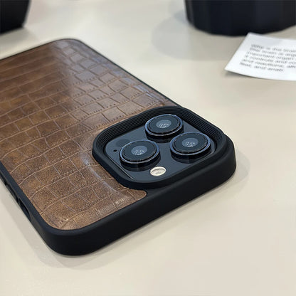 Luxury Simple Leather Phone Case For iPhone 15 Pro 11 12 13 14 Pro Max 14pro Cover Shockproof Silicone Cases For Men Women Funda