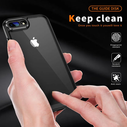 Case for iPhone SE 2020 2022 SE2 SE3 Shockproof Phone Bumper Cover Anti-Scratch translucent Back Fit iPhone 8/iPhone 7 4.7 Cases