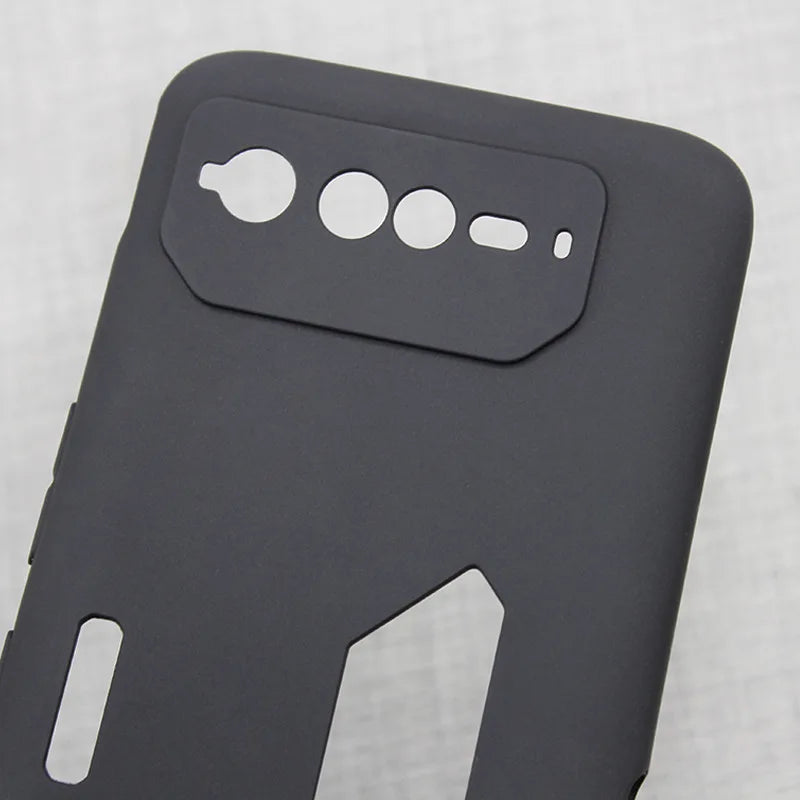for Asus ROG Phone 6 Case Matte Soft Silicone Back Phone Cases For Asus ROG Phone6 Black TPU Shockproof Case