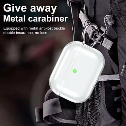 For AirPods Pro 3 Transparent Full Protective Shockproof Case Soft TPU Clear Headphone Cover With Keychain For Airpods Pro 3