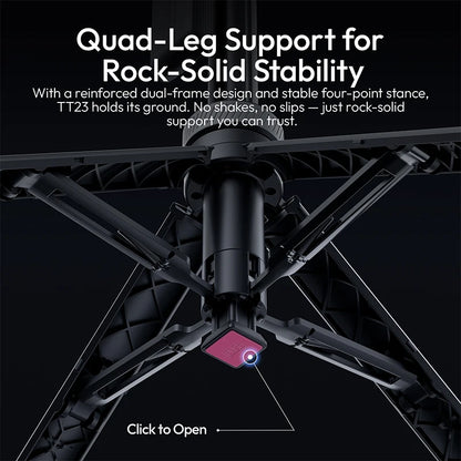 Ulanzi TT23 Auto-Tracking Selfie Stick Tripod for Travel Vlog Livestreaming