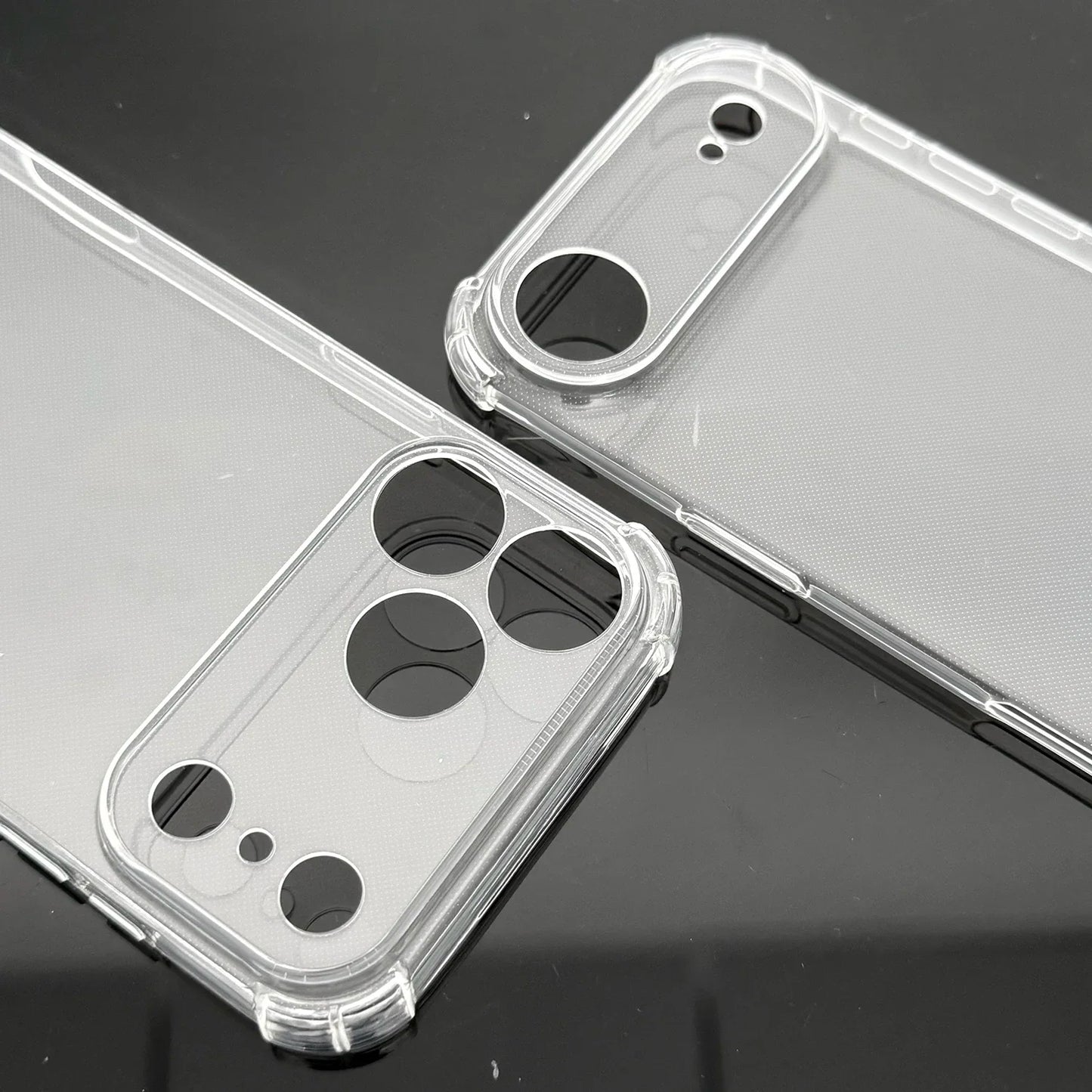 17Pro Shockproof Phone Cases Transparent Corner Protectors Phone Cover for IPhone 17/17 Air/17 Pro/17 ProMax Anti-scratch Case