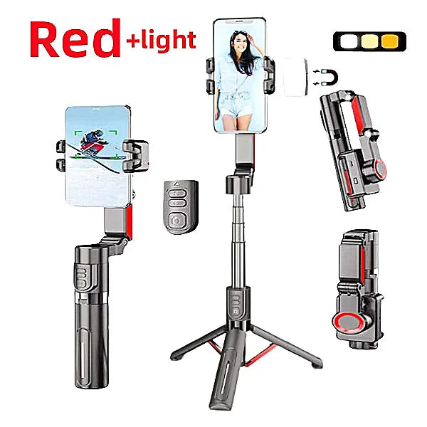 FANGTUOSI AI face tracking Tripod for Smartphone Stabilizer 360 Auto Rotation