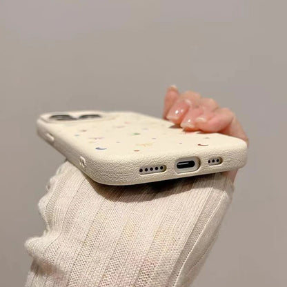 INS Leather Phone Case For IPhone 16 Pro Max Case IPhone 11 12 13 14 15 Pro MaxShockproof Soft Silicone Cover Case Funda Bumber