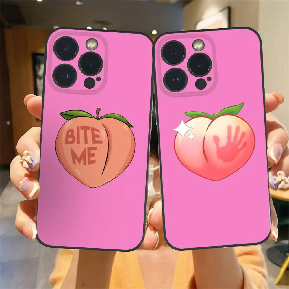 Comics Sex Icon Funny Phone Case For IPhone 16 15 14 13 Pro Max Plus Mini Frosted Soft Shell Funda Shockproof Cases