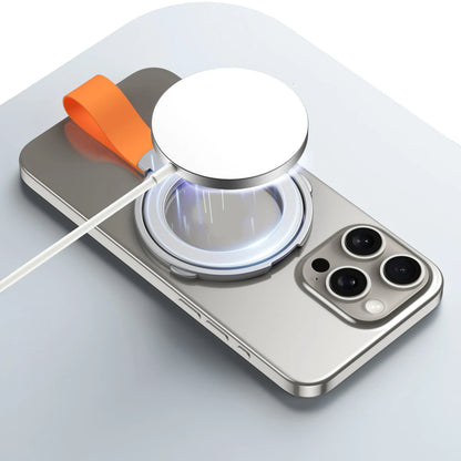 Strong Magnetic Phone Holder For iPhone 16 15 14 13 Series with Silicone Lanyard Dropproof Cover Magnetic 360° Rotatable Stand