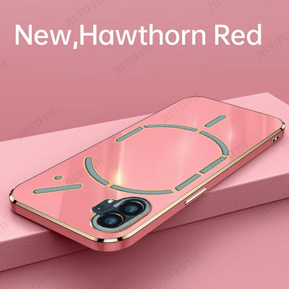 For Nothing Phone 1 Case For NothingPhone1 Phone1 Silicone Shockproof Back Cover Coque Carcase 6D Plaiting Soft TPU Phone Cases