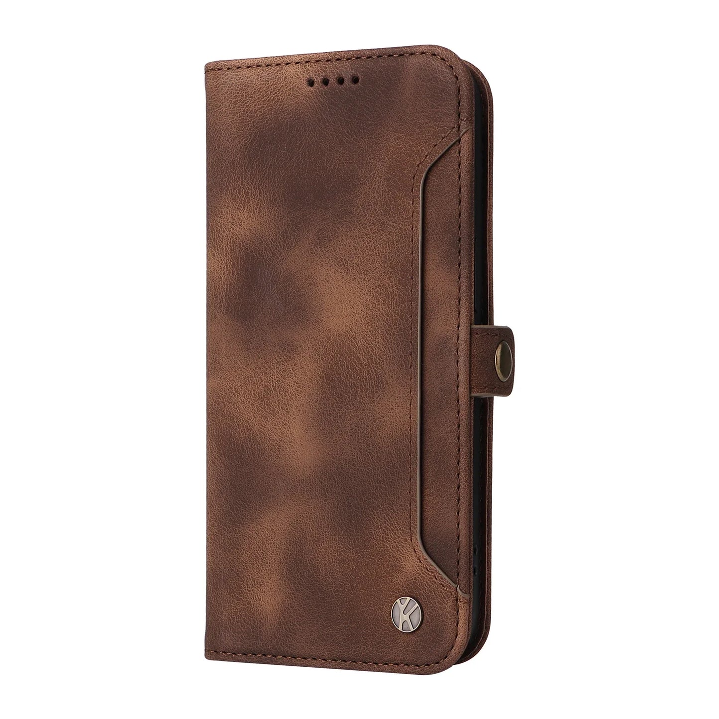 Business Leather Cases for iPhone 16 15 14 13 12 11 Pro Max Plus mini XS XR SE 2020 2022 16e Case Cover coque Flip Wallet Phone