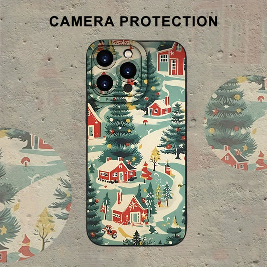 Christmas Tree Christmas Mobile Phone Case for IPHONE 16 15 14 13 12 11 XS XR X 7 8 Plus Pro Max Case for Iphone 11 Covers