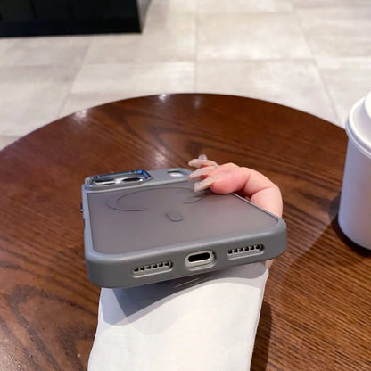 High Quality Magnetic Multicolored Style Phone Case For iPhone 17 16 15 14 13 Pro Max Plus Anti-drop Anti-slip Protective Case