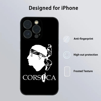 Corse Corsica Phone Case For iPhone 13 14 15 16 Pro Max Mini by Quickfindgoods. Store